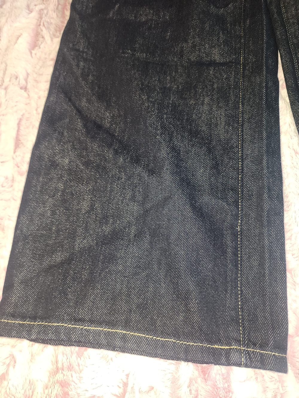 COMMENSE Dark WASH Blue Wide-Leg Jeans - Picture 3 of 8